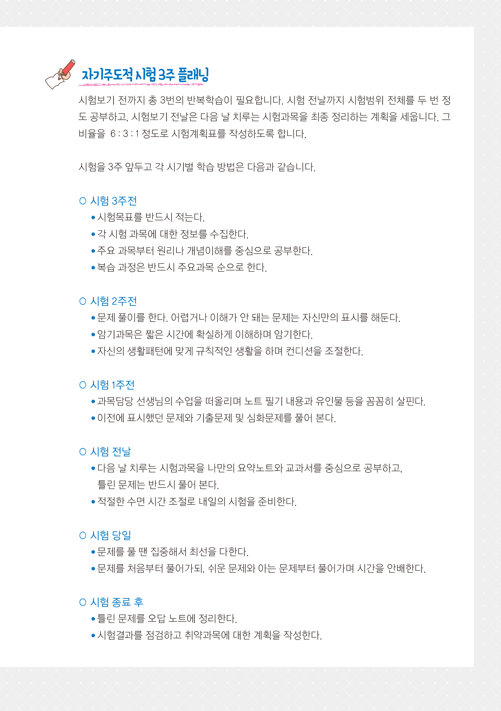 자기주도적 시험 3주 계획 (2p)